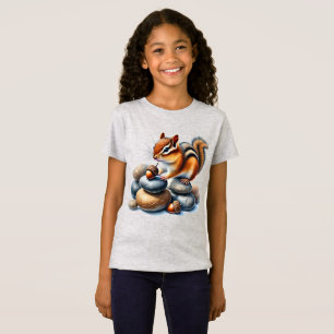 Cute girls chipmunk lovers T-Shirt