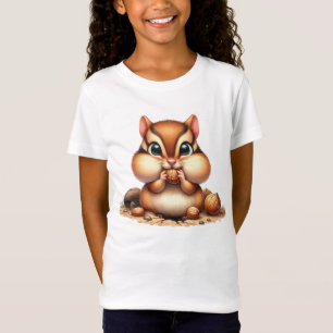 Cute girls chipmunk lovers T-Shirt