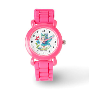 Cute girls fairy lovers add name watch