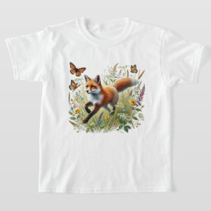 Cute girls fox lovers T-Shirt