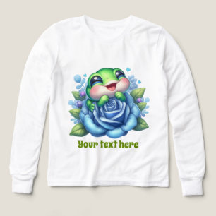 Cute girls frog lovers customisable 