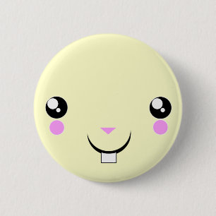 cute girls hamster Kawaii anime button