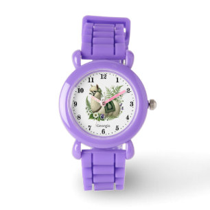 Cute girls llama lovers customisable  watch