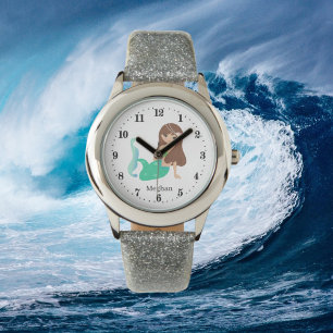 cute girls mermaid lovers add name Watch