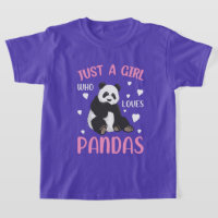 cute girls panda bear lovers word art 