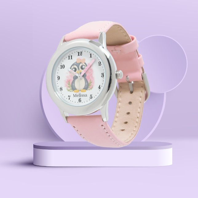 cute girls penguin lovers add name  watch (Creator Uploaded)