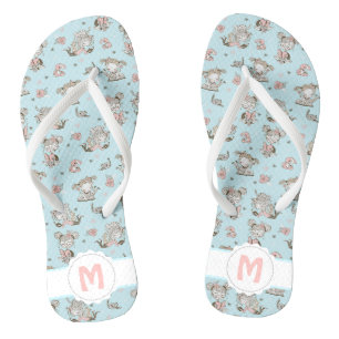 Cute Girls Reading Books Gift Ideas Jandals