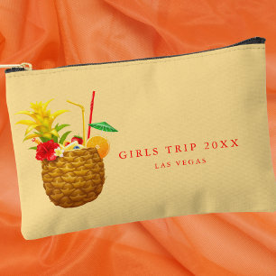 Cute Girls Trip Weekend Vacation Custom Modern Accessory Pouch