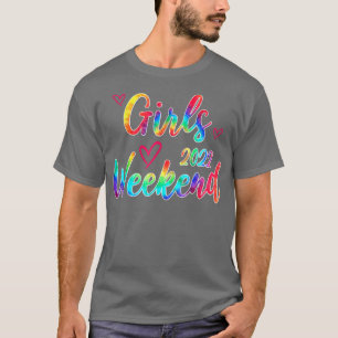 Cute Girls Weekend 2022 Summer Girls Trip  T-Shirt