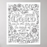 Cute Girly Floral Christian Scripture Bible Verse