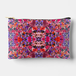 Cute girly flowers pattern accessory pouch