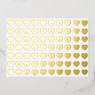 Cute girly fun custom conversation candy hearts