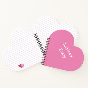 Cute Girly Fun Simple First Name Writing Diary Not Notebook