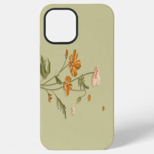 Cute Girly orange blooming floral Case-Mate iPhone 12 Pro Max Case