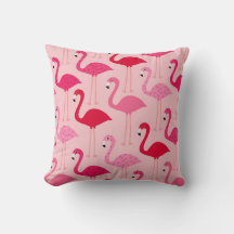Cute Girly Pink Flamingo Pattern