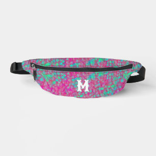Cute Girly Pink Mermaid Tail Fish Scales Sea Ocean Bum Bags