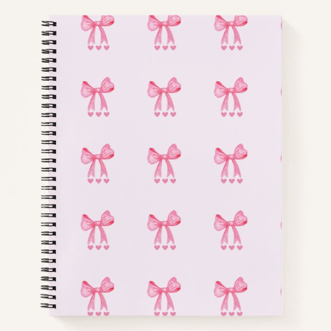 Cute girly spiral notebook (Front)