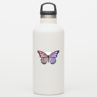 Cute Glitter Butterfly Sticker
