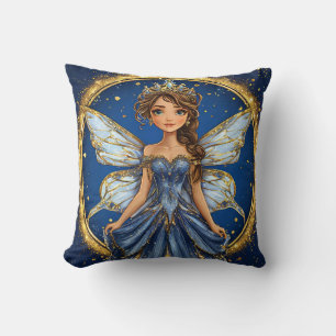 Cute Glitter Fairy Fantasy Decorative Girl Home Cushion