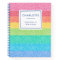 Cute Glitter Rainbow Stripes Colourful Name Sketch