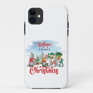 Cute Gnome Celebrating Christmas Holiday Case-Mate iPhone Case