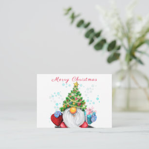 Cute Gnome Christmas Card
