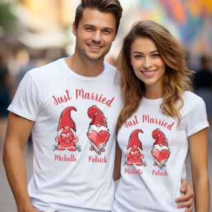 Cute Gnome Couple's T-Shirt