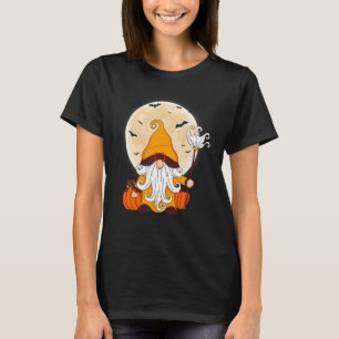 Cute Gnome Halloween Costume Pumpkin  Halloween Ca T-Shirt
