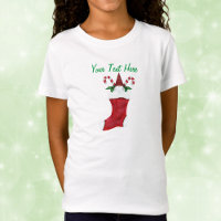 Cute Gnome in Red Christmas Stocking Candy Canes