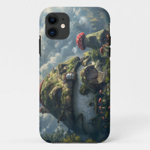Cute gnome ,mushroom house  Case-Mate iPhone case