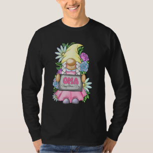 Cute Gnome Oma Happy Mother s Day For Mom Gnomies  T-Shirt