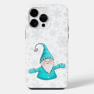 Cute Gnome Winter Holidays Christmas iPhone 14 Pro Max Case
