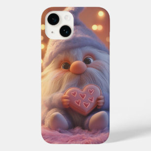 Cute Gnome with Heart: Valentine's Day Design Case-Mate iPhone 14 Case