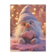 Cute Gnome with Heart: Valentine's Day Design