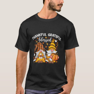 Cute Gnomes Couple With Pumpkin Spice Fall Yall Au T-Shirt
