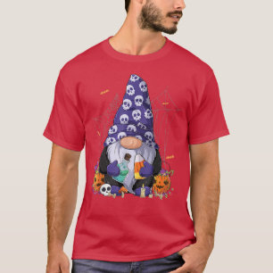 Cute Gnomes Happy Halloween Fall Candy Corn Pumpki T-Shirt