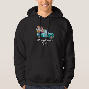 Cute gnomes with Bunny ears Egg Hunting truck East Hoodie