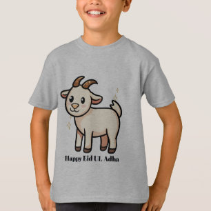 Cute Goat Eid Ul Adha T-Shirt for Boys 