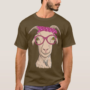 Cute Goat Farmer Animal Farm  T-Shirt
