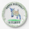 Cute Goat Happy Birthday Party Personalised Name