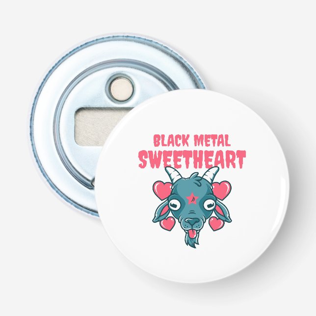  cute goat head baphomet bottle opener (Front)