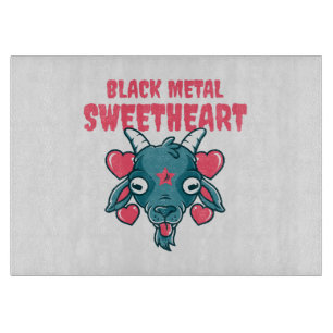 Cute Goat Head Baphomet Cutting Board