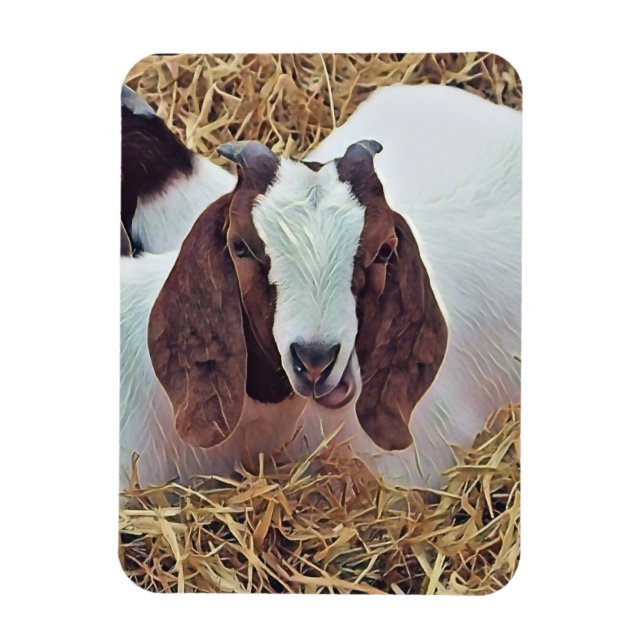 CUTE GOAT MAGNET (Vertical)