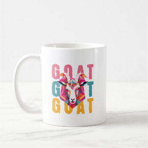 Cute Goat minimalist style art Coffee Mug