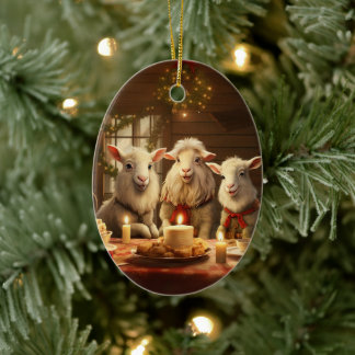 Cute Goat Ornament Decor, Gifts for Goat Lovers 