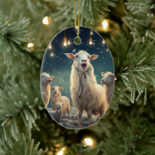 Cute Goat Ornament Decor, Gifts for Goat Lovers 