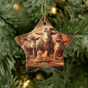Cute Goat Ornament Decor, Gifts for Goat Lovers