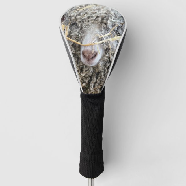 CUTE GOATS   GOLF HEAD COVER (Front)