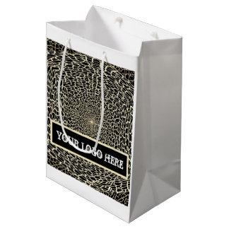CUTE GOLDEN AND BLACK   GIFT BAG