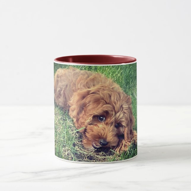 Cute Golden Doodle Mug (Center)